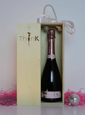 ThinK Rose in Branded wooden box for christmas gift