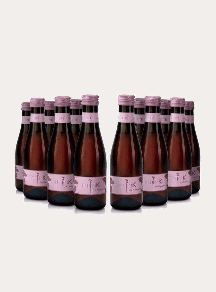 Organic Vegan Piccino Frizzante Sparkling Rosé (12x200ml)