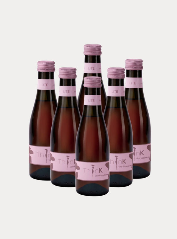 Organic Vegan Piccino Frizzante Sparkling Rosé (6x200ml)