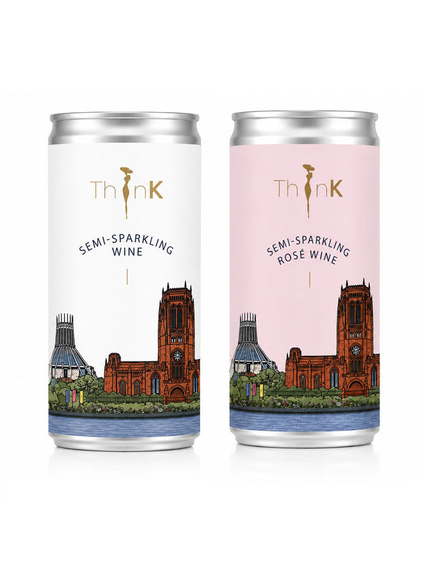 Mixed Organic Prosecco & Sparkling Rosé Cans x 12